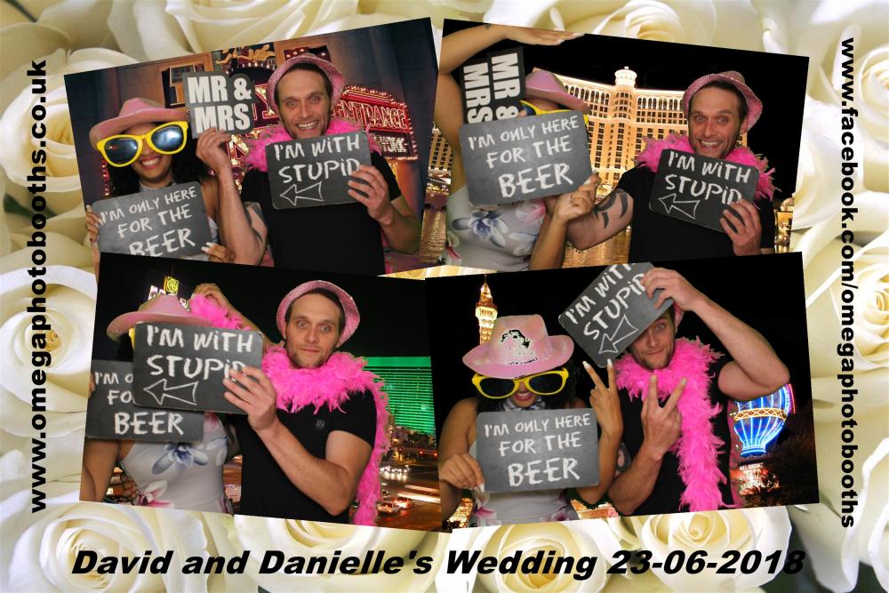 David & Danielle's Wedding | View more photos from the event at gallery.omegaphotobooths.co.uk/u/Omega-Photobooths/David-Danielles-Wedding